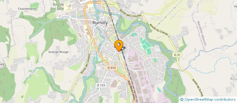 localisation de l'entreprise MONSIEUR MATTHIEU KOCH-CHEVALIER  RUMILLY