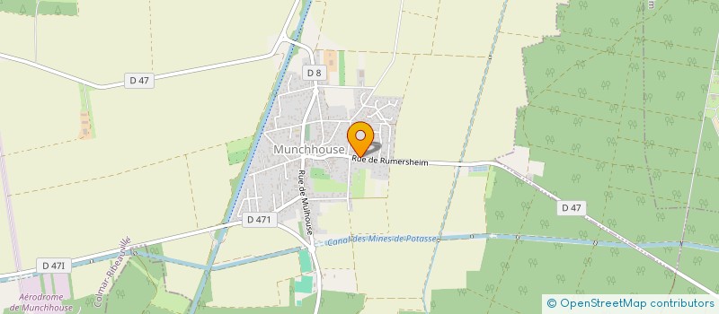 localisation de l'entreprise MONSIEUR MATTHIEU KOENIG  MUNCHHOUSE