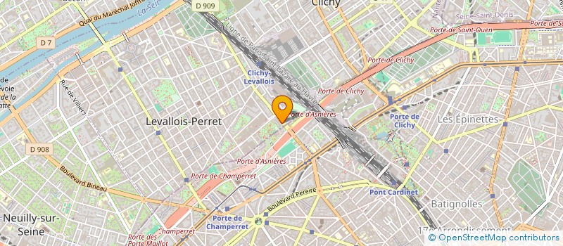 localisation de l'entreprise MONSIEUR MATTHIEU KOPF à LEVALLOIS-PERRET