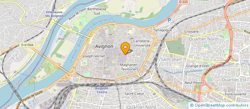 localisation de l'entreprise MONSIEUR MATTHIEU LABARDIN  AVIGNON