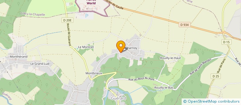 localisation de l'entreprise MONSIEUR MATTHIEU LABAT  GUERARD