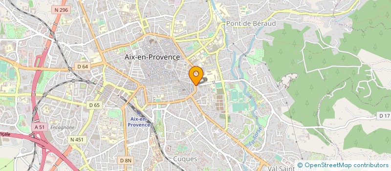localisation de l'entreprise MONSIEUR MATTHIEU LACARRA à AIX-EN-PROVENCE