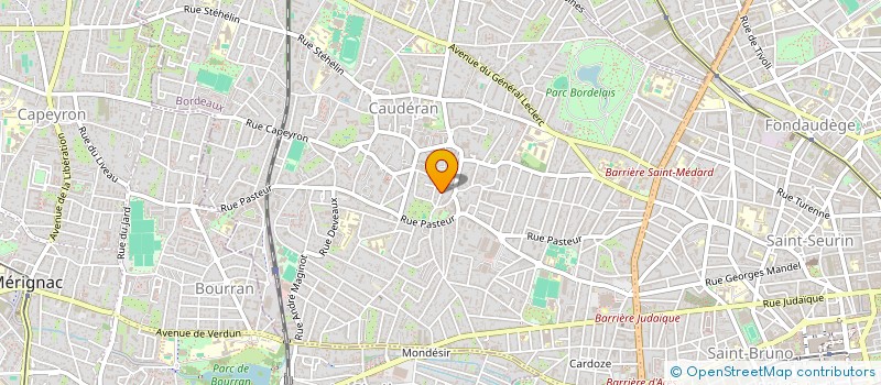 localisation de l'entreprise MONSIEUR MATTHIEU LAFITTE à BORDEAUX