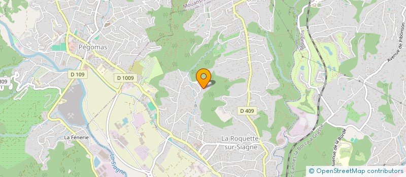localisation de l'entreprise MONSIEUR MATTHIEU LAGALLE-SOUCASSE à LA ROQUETTE-SUR-SIAGNE
