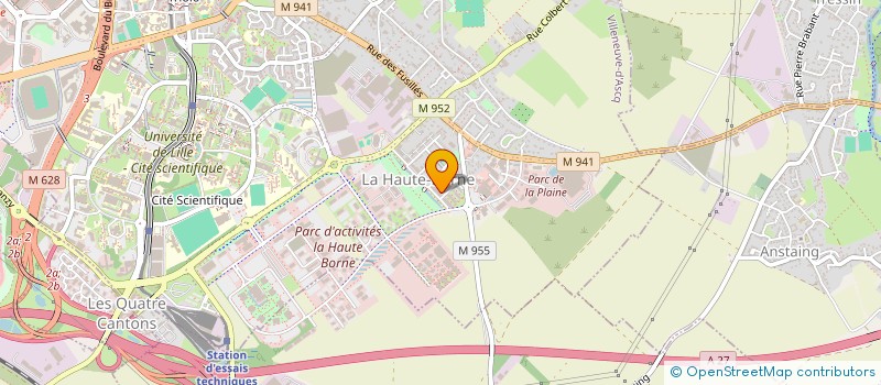 localisation de l'entreprise MONSIEUR MATTHIEU LAIGO à VILLENEUVE-D'ASCQ