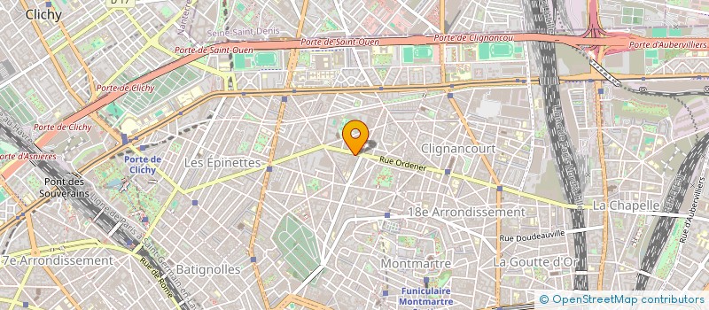 localisation de l'entreprise MONSIEUR MATTHIEU LAISSY  PARIS