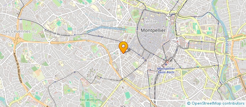 localisation de l'entreprise MONSIEUR MATTHIEU LAMBLIN à MONTPELLIER