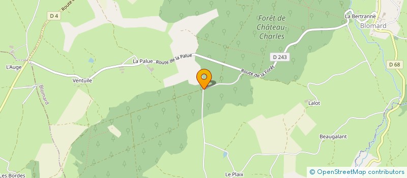 localisation de l'entreprise MONSIEUR MATTHIEU LAMBOLEZ  BLOMARD