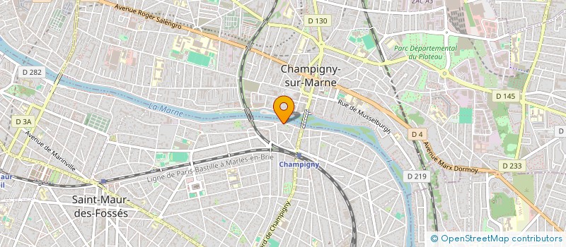 localisation de l'entreprise MONSIEUR MATTHIEU LANGE  SAINT-MAUR-DES-FOSSES