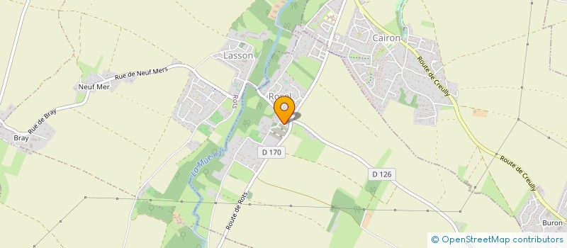 localisation de l'entreprise MONSIEUR MATTHIEU LANGLET  ROTS