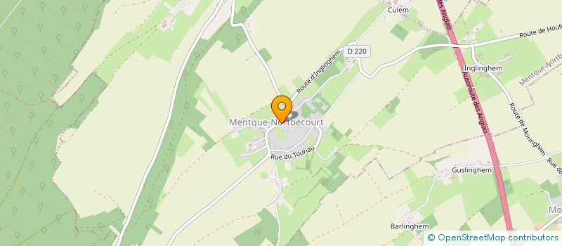 localisation de l'entreprise MONSIEUR MATTHIEU LANNOY  ARDRES