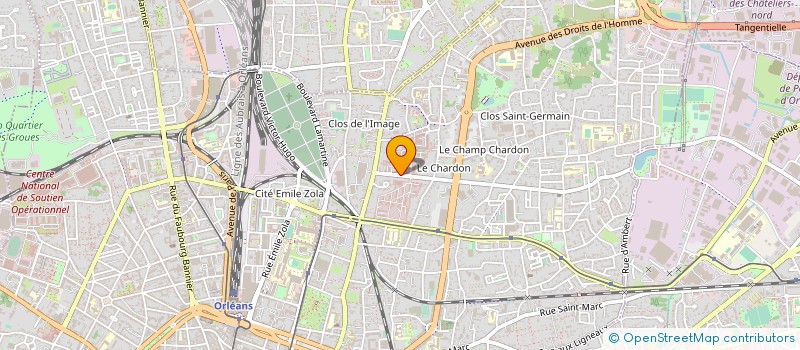 localisation de l'entreprise MONSIEUR MATTHIEU LASBARRERES-CANDAU à ORLEANS