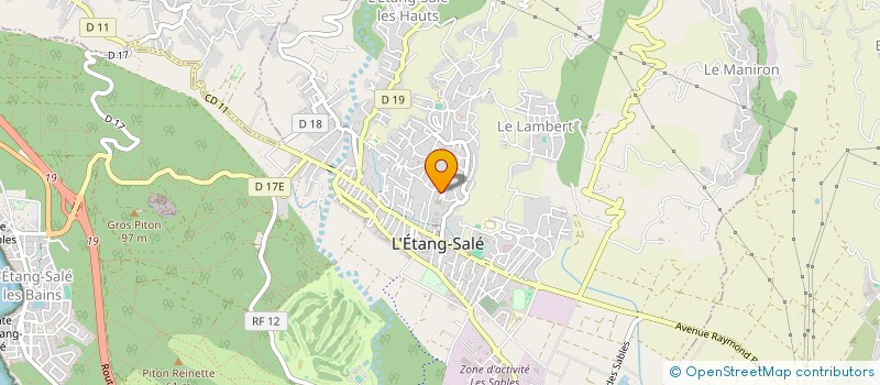 localisation de l'entreprise MONSIEUR MATTHIEU LASSAYS  L'ETANG-SALE