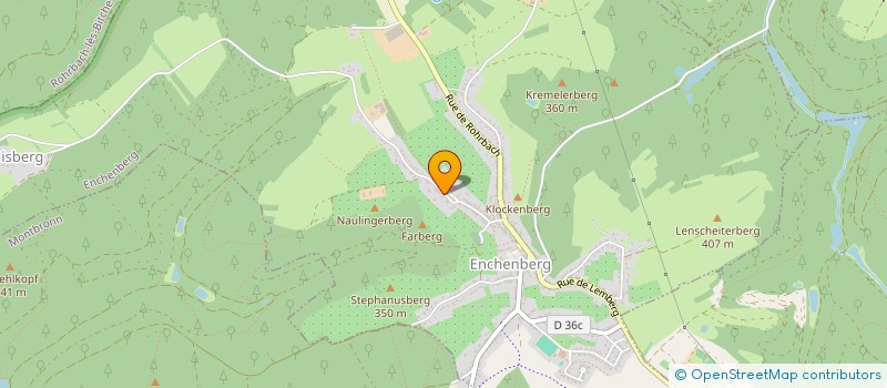 localisation de l'entreprise MONSIEUR MATTHIEU LAUBACHER  ENCHENBERG