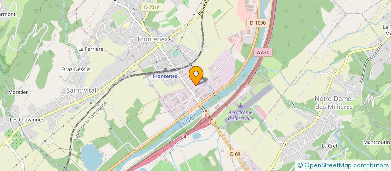 localisation de l'entreprise MONSIEUR MATTHIEU LAURENT  AITON