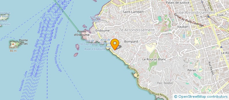 localisation de l'entreprise MONSIEUR MATTHIEU LAURENT à MARSEILLE