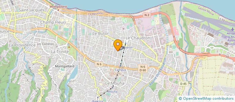 localisation de l'entreprise MONSIEUR MATTHIEU LAURESTANT à SAINT-DENIS