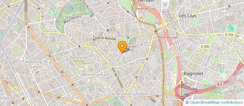 localisation de l'entreprise MONSIEUR MATTHIEU LAURETTE  PARIS