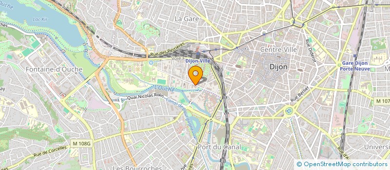 localisation de l'entreprise MONSIEUR MATTHIEU LAVINAUD à DIJON