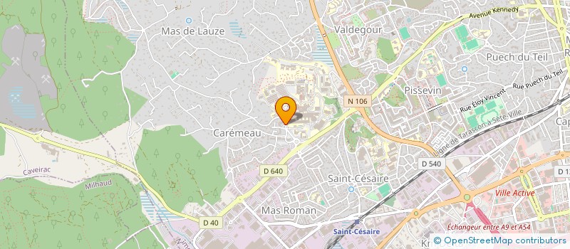 localisation de l'entreprise MONSIEUR MATTHIEU LAYRE  NIMES