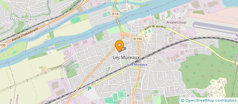 localisation de l'entreprise MONSIEUR MATTHIEU LE COADOU à LES MUREAUX