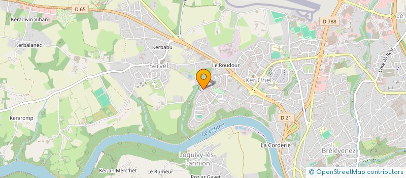 localisation de l'entreprise MONSIEUR MATTHIEU LE GALL  LA PLAGNE TARENTAISE