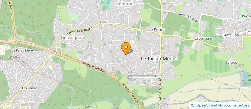 localisation de l'entreprise MONSIEUR MATTHIEU LE ROSSIGNOL  LE TAILLAN-MEDOC