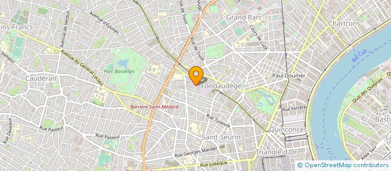 localisation de l'entreprise MONSIEUR MATTHIEU LEBOURG à BORDEAUX