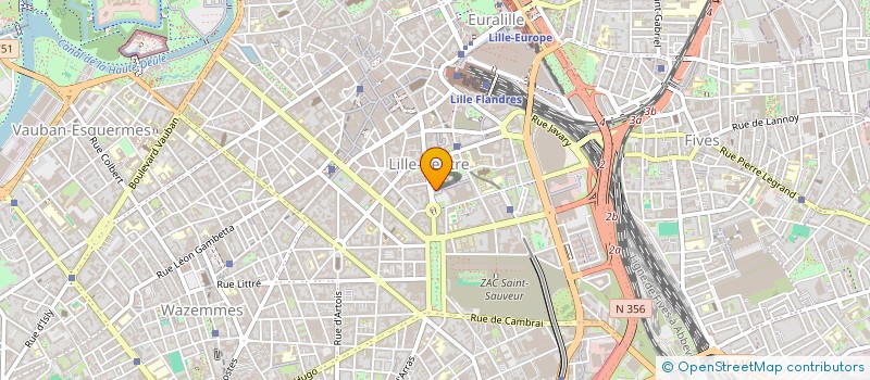 localisation de l'entreprise MONSIEUR MATTHIEU LEBRUN à LILLE
