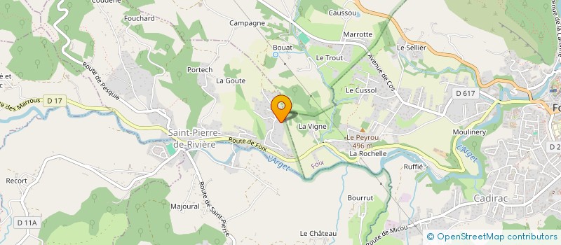 localisation de l'entreprise MONSIEUR MATTHIEU LEBRUN à SAINT-PIERRE-DE-RIVIERE