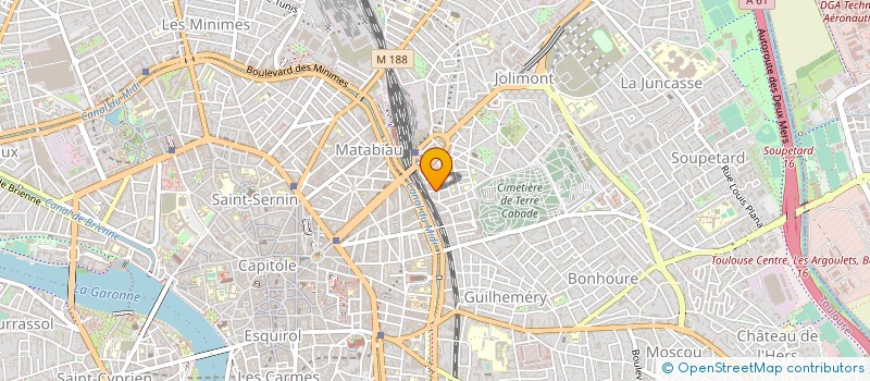localisation de l'entreprise MONSIEUR MATTHIEU LEFAY à TOULOUSE