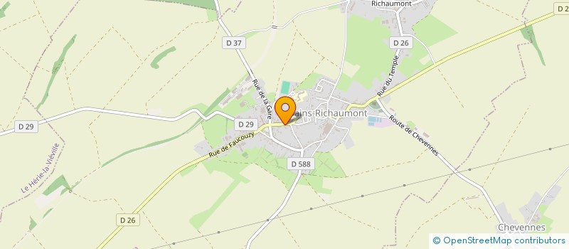 localisation de l'entreprise MONSIEUR MATTHIEU LEGAGNEUR  LA CAPELLE