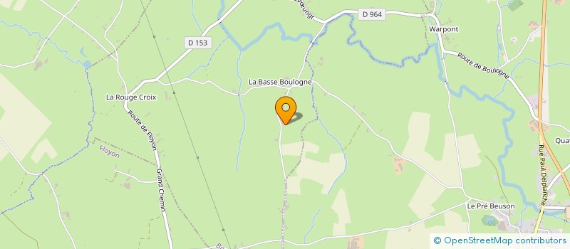 localisation de l'entreprise MONSIEUR MATTHIEU LEGER  BOULOGNE-SUR-HELPE