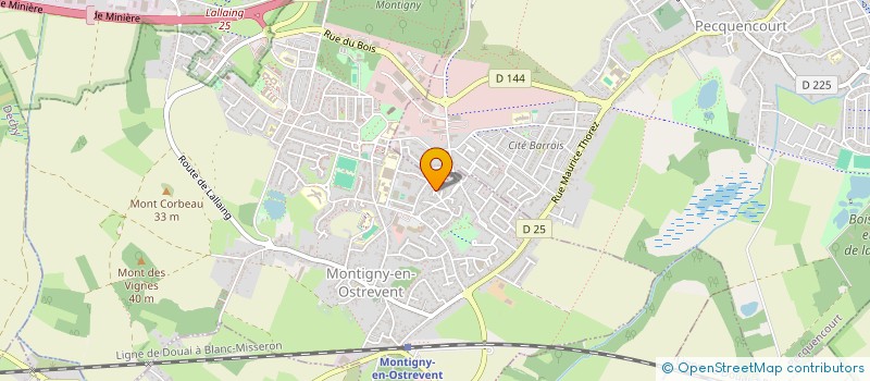 localisation de l'entreprise MONSIEUR MATTHIEU LEGRAND  MONTIGNY-EN-OSTREVENT