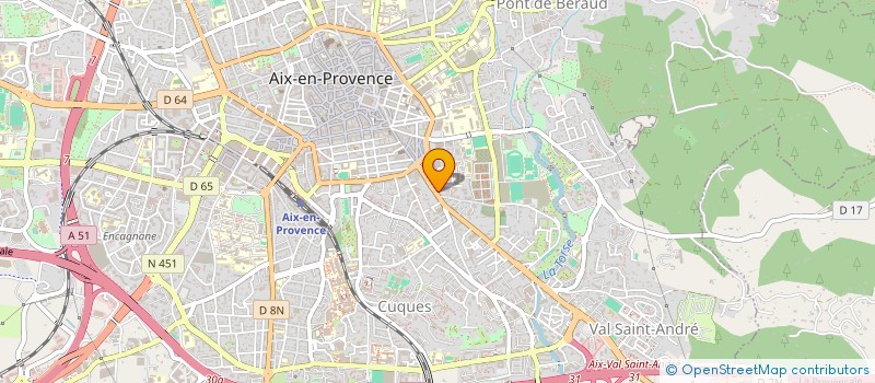 localisation de l'entreprise MONSIEUR MATTHIEU LEHMAN à AIX-EN-PROVENCE