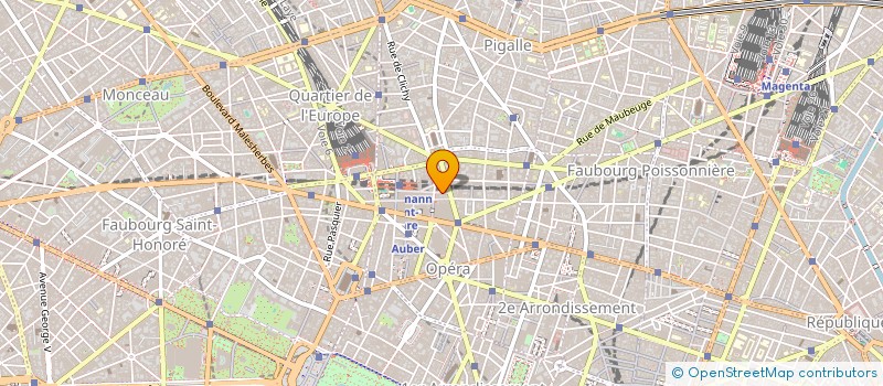 localisation de l'entreprise MONSIEUR MATTHIEU LEHMANN  PARIS