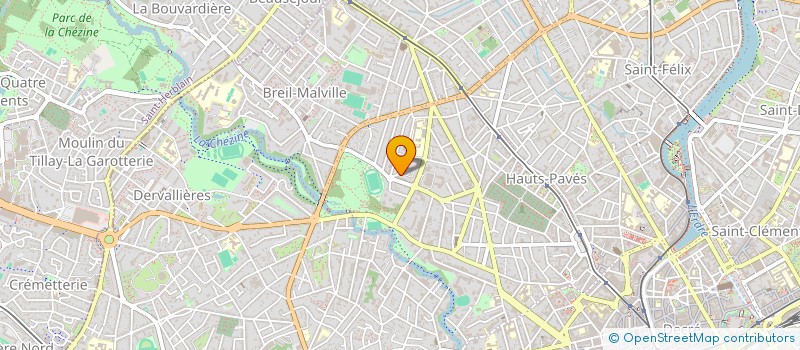 localisation de l'entreprise MONSIEUR MATTHIEU LELIEVRE  NANTES