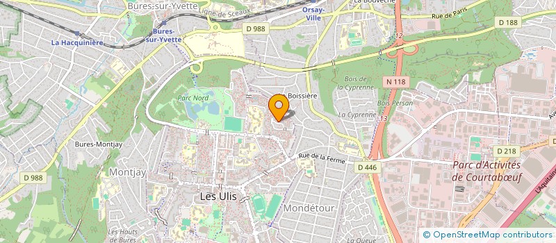 localisation de l'entreprise MONSIEUR MATTHIEU LEMAIRE à LES ULIS