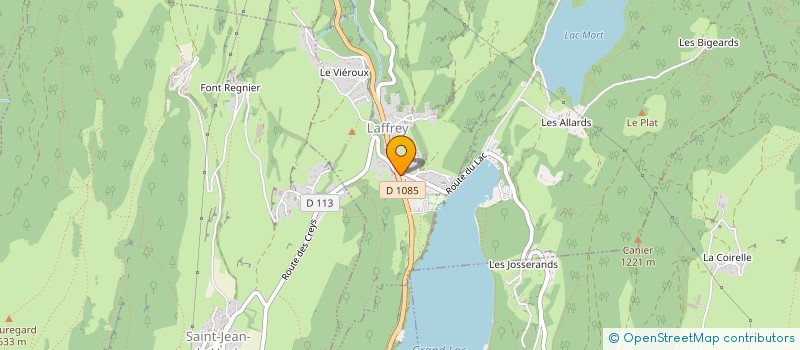 localisation de l'entreprise MONSIEUR MATTHIEU LEMAITRE  LAFFREY