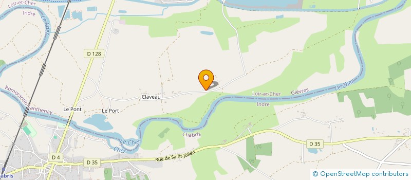 localisation de l'entreprise MONSIEUR MATTHIEU LEMEE  GIEVRES