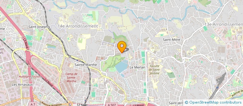 localisation de l'entreprise MONSIEUR MATTHIEU LEQUIN à MARSEILLE