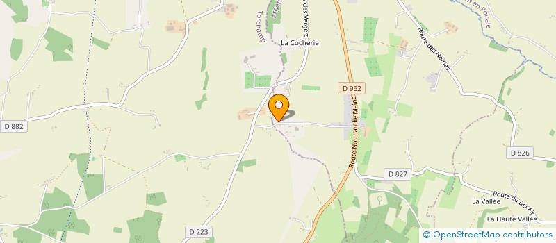 localisation de l'entreprise MONSIEUR MATTHIEU LEROUX à SAINT-BOMER-LES-FORGES