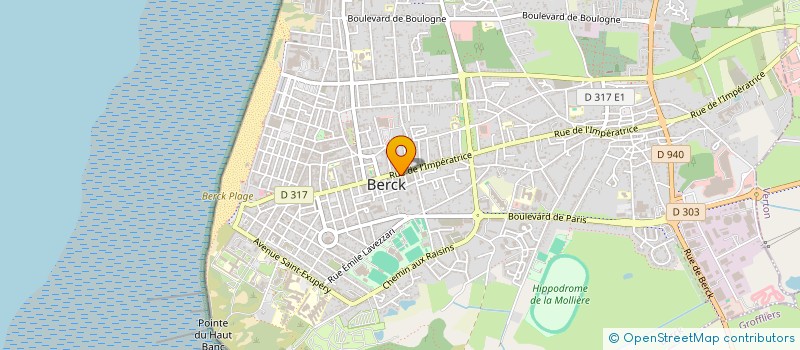 localisation de l'entreprise MONSIEUR MATTHIEU LEROUX à BERCK