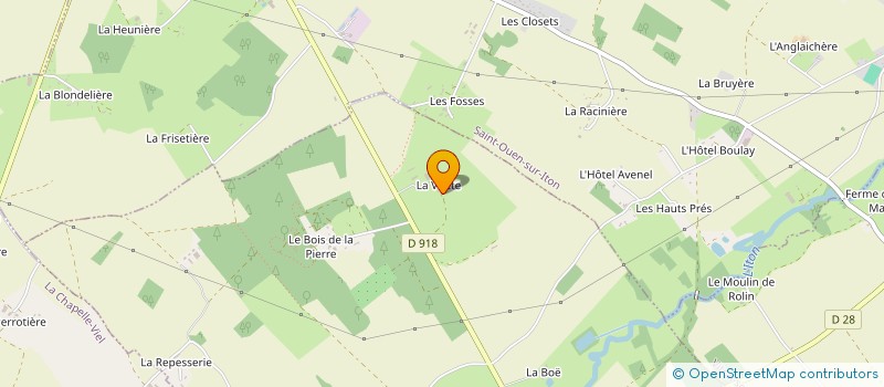 localisation de l'entreprise MONSIEUR MATTHIEU LESSIRARD à CRULAI