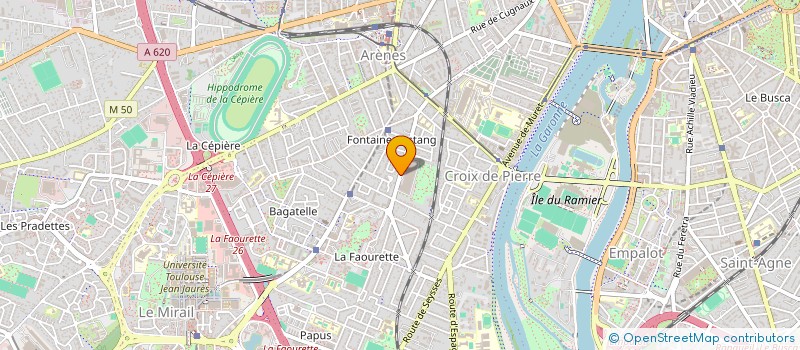 localisation de l'entreprise MONSIEUR MATTHIEU LIGONNET à TOULOUSE