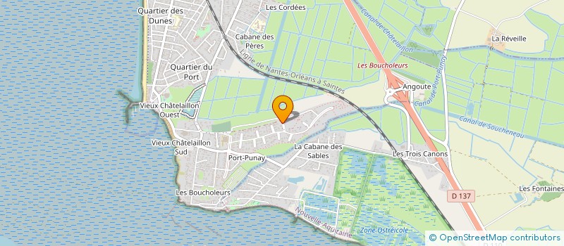 localisation de l'entreprise MONSIEUR MATTHIEU LOPEZ HERRERO à CHATELAILLON-PLAGE