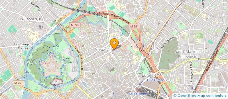 localisation de l'entreprise MONSIEUR MATTHIEU LORRIAUX à LILLE