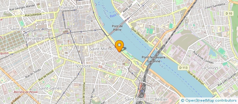 localisation de l'entreprise MONSIEUR MATTHIEU LURI à BORDEAUX