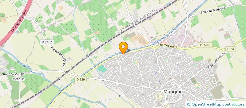 localisation de l'entreprise MONSIEUR MATTHIEU MACIEL  MAUGUIO