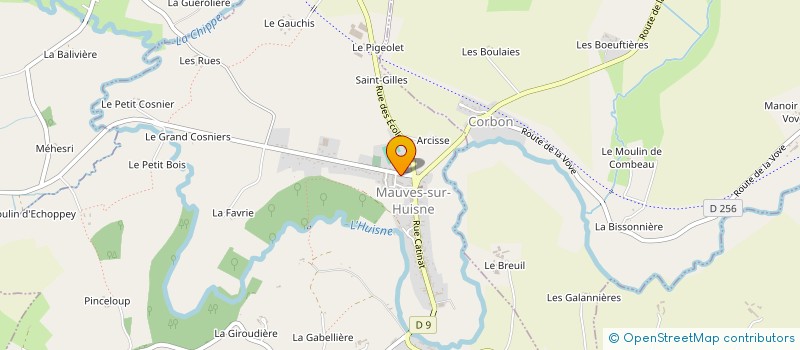 localisation de l'entreprise MONSIEUR MATTHIEU MALAISE à MAUVES-SUR-HUISNE